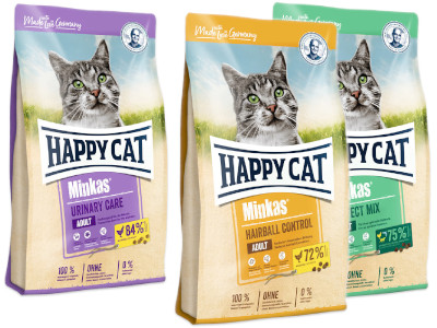 produktová řada Happy Cat Premium Minkas